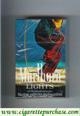 Marlboro Lights Filter cigarettes hard box